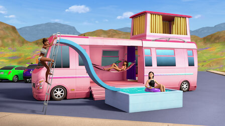 barbie dream house van