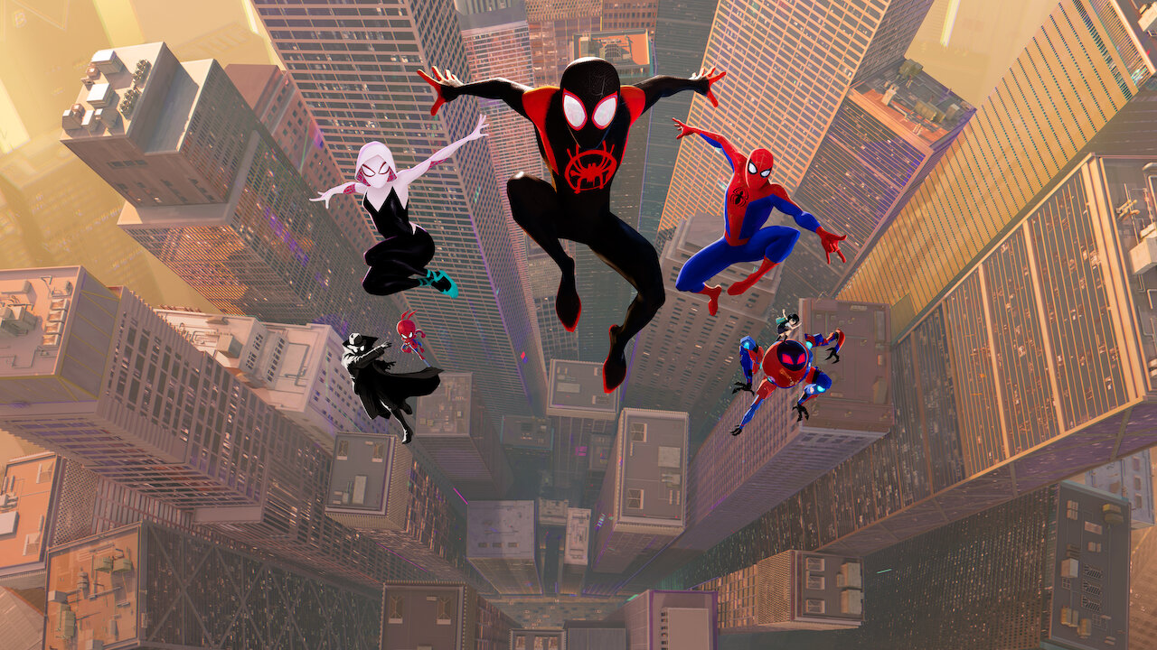 Spider Man Into The Spider Verse Netflix